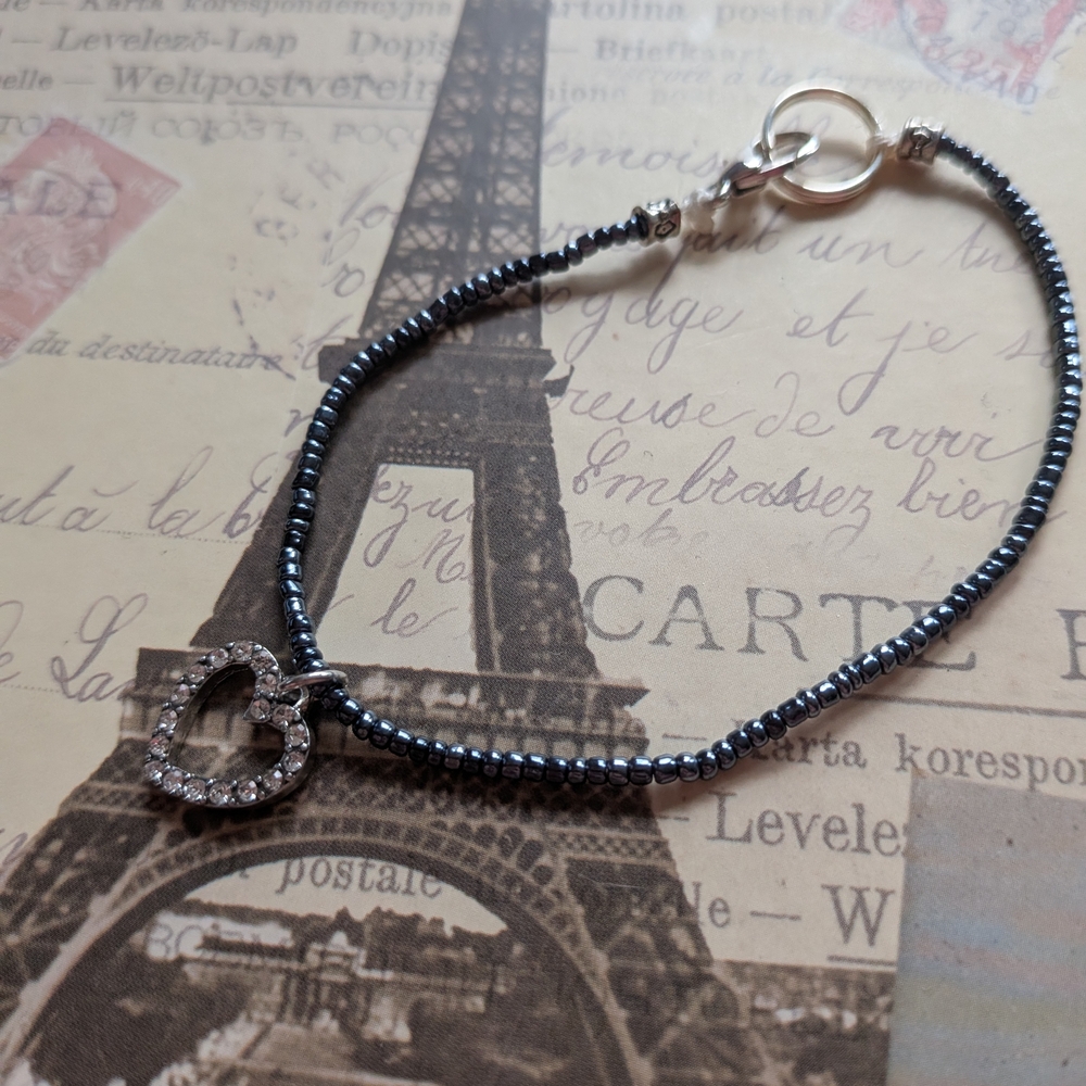 Simple Heart Bracelet